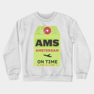 AMS Amsterdam style Crewneck Sweatshirt